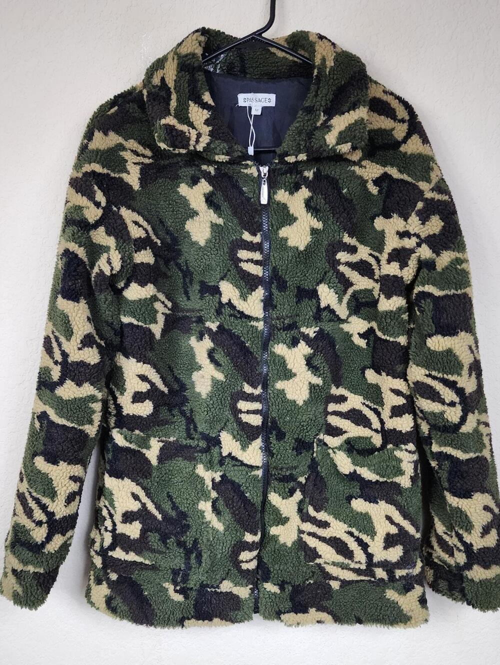PASSAGE Medium Camouflage Sherpa Jacket